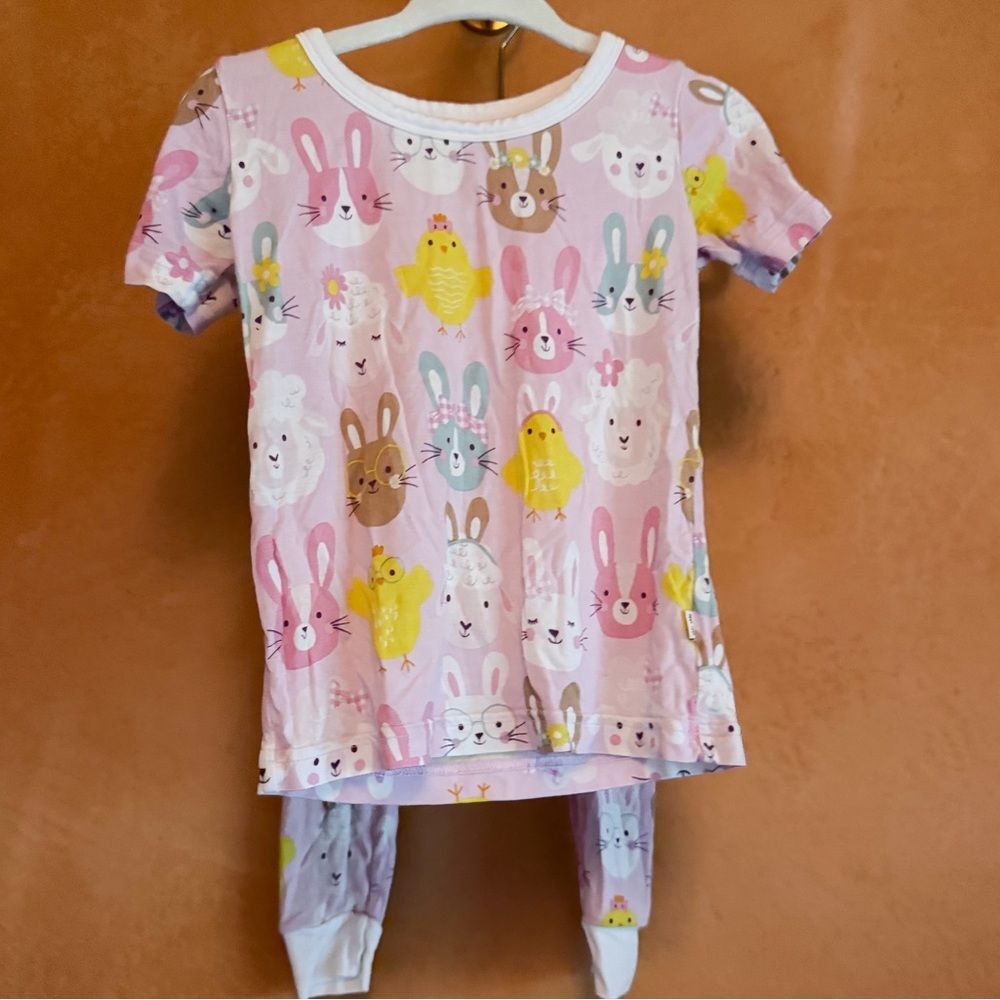 Little Sleepies Bunny & Chick Bamboo Pajama Set | 12–18M